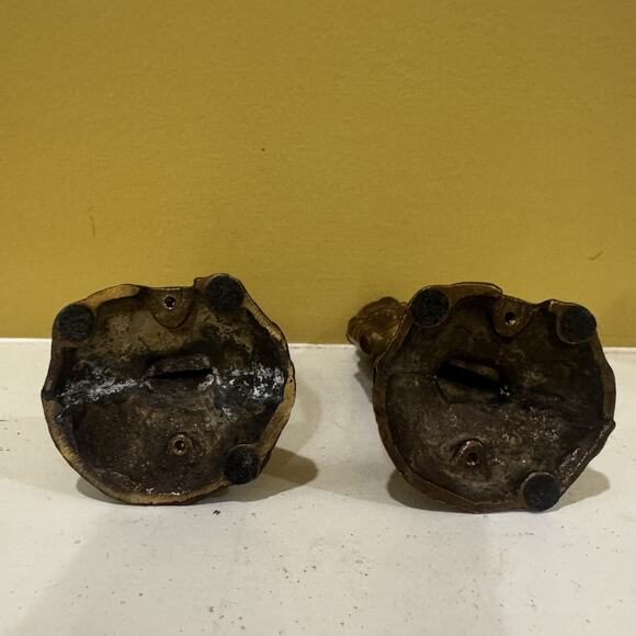 Vintage Bombay Company 2 Brass Nutcracker Stocking Holder Christmas Decor 1993 - Picture 7 of 13